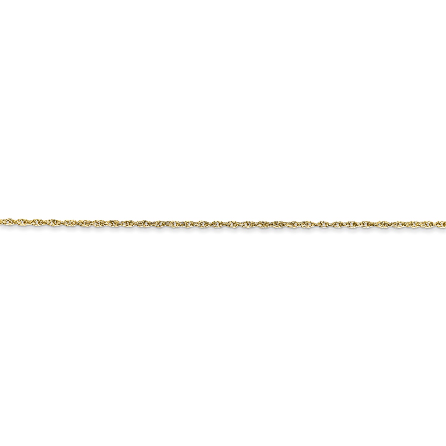10k .8mm Lite-Baby Rope Chain