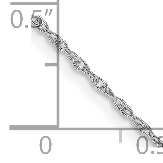 10k WG .8mm Lite-Baby Rope Chain
