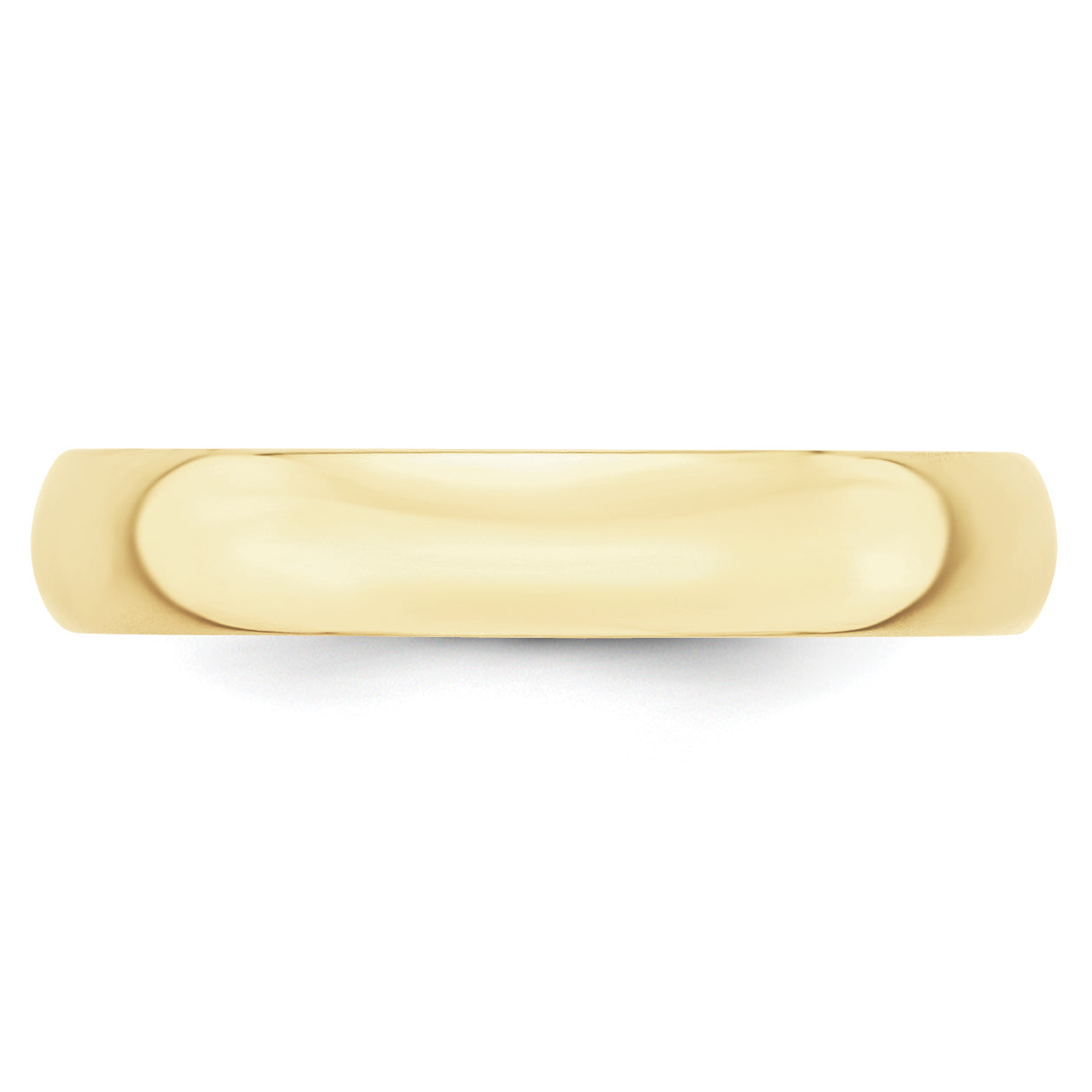 10KY 4mm LTW Half Round Band Size 9.5