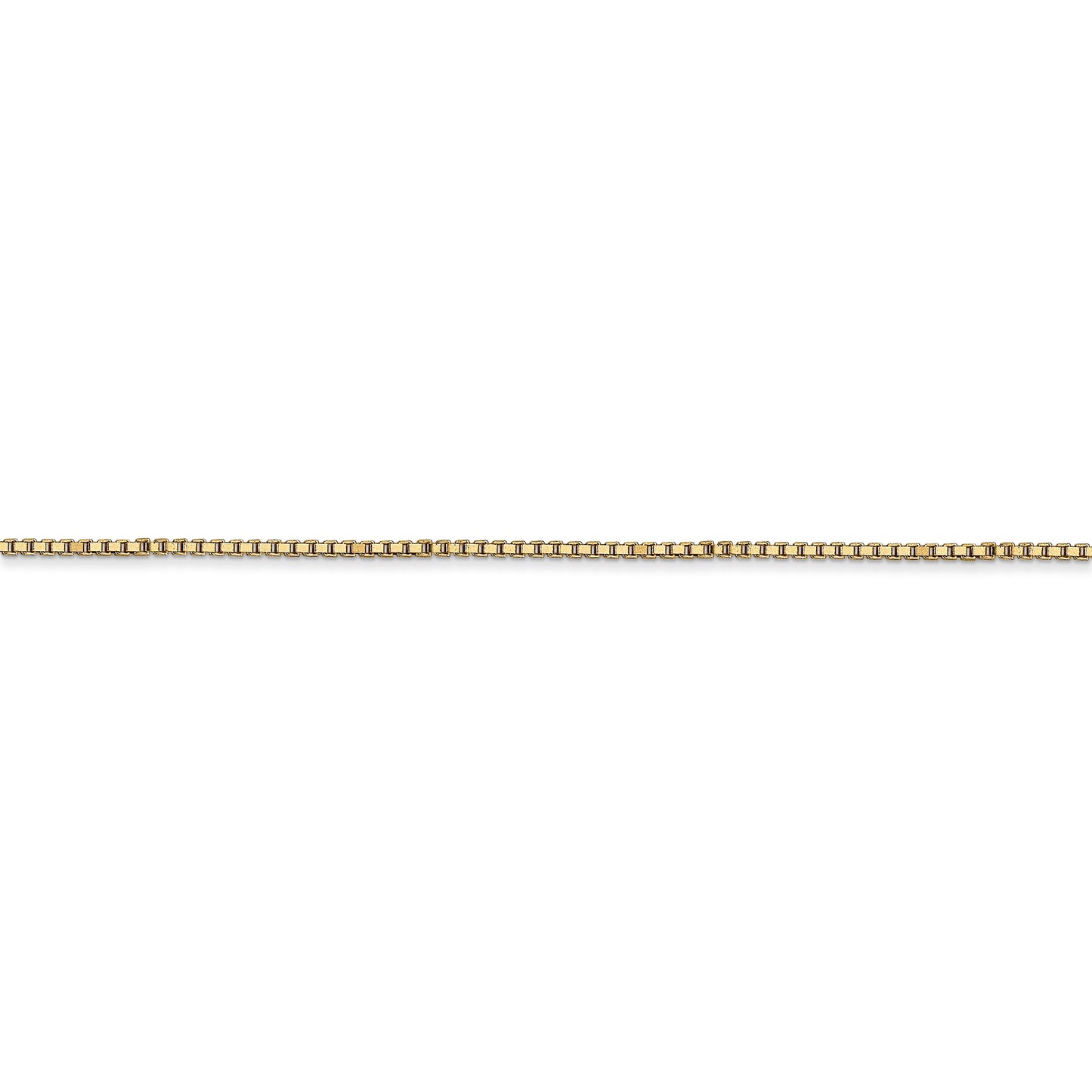 14k 1mm Box Chain