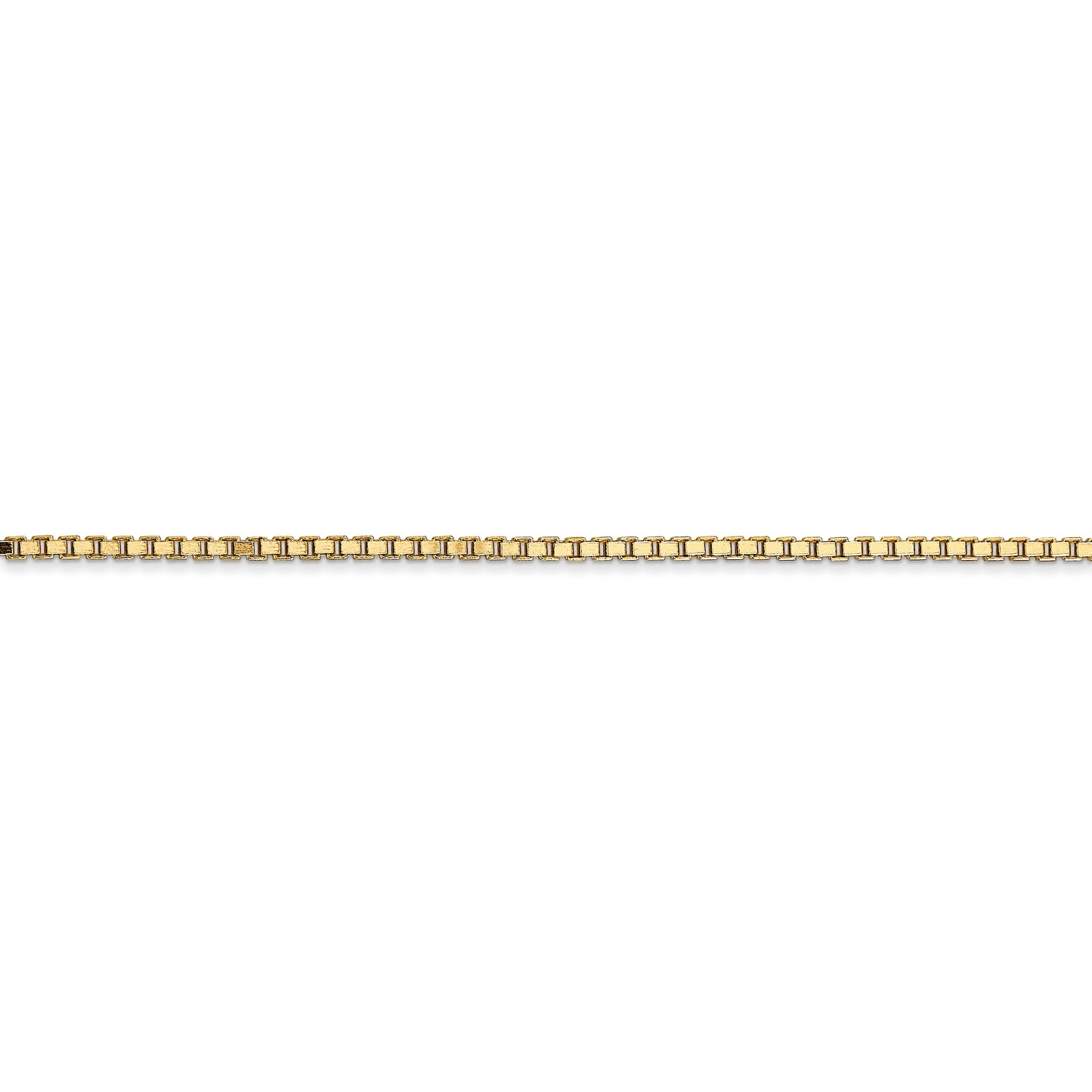 14k 1.5mm Box Chain