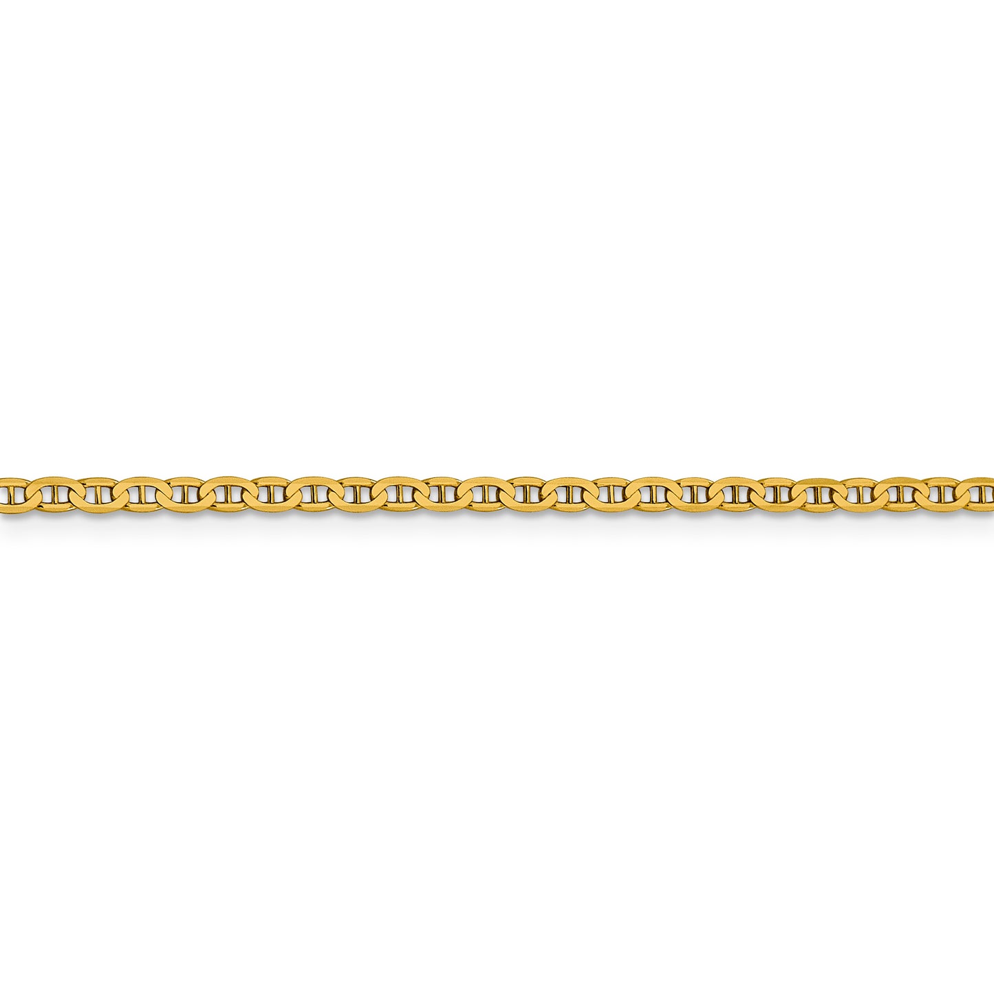14k 2.4mm Concave Anchor Chain