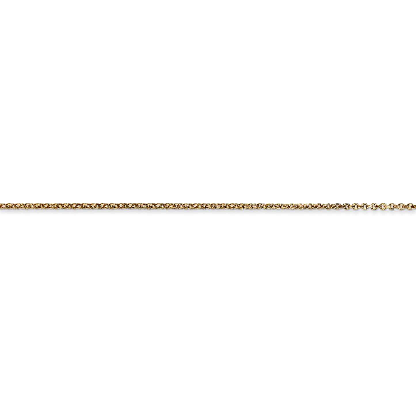 14k .9mm Cable with Lobster Clasp Chain