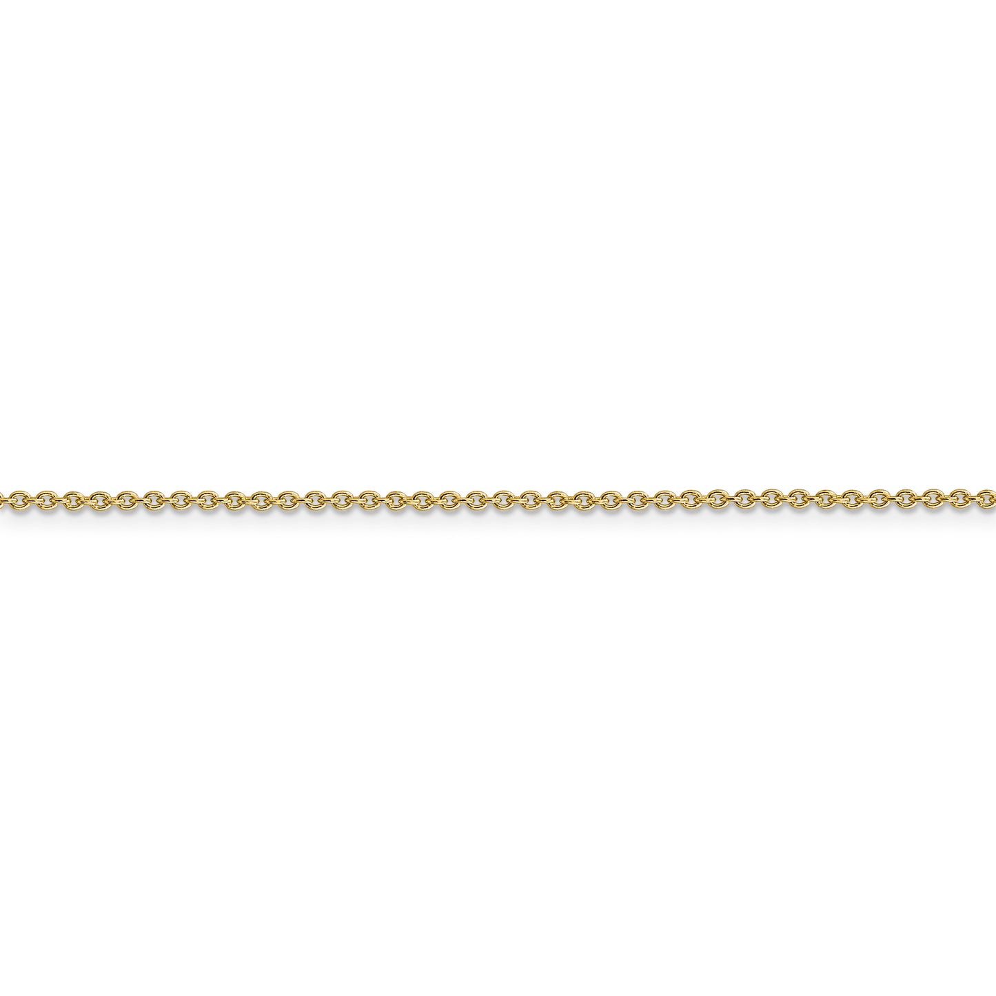 14k 1.4mm Forzantine Cable Chain
