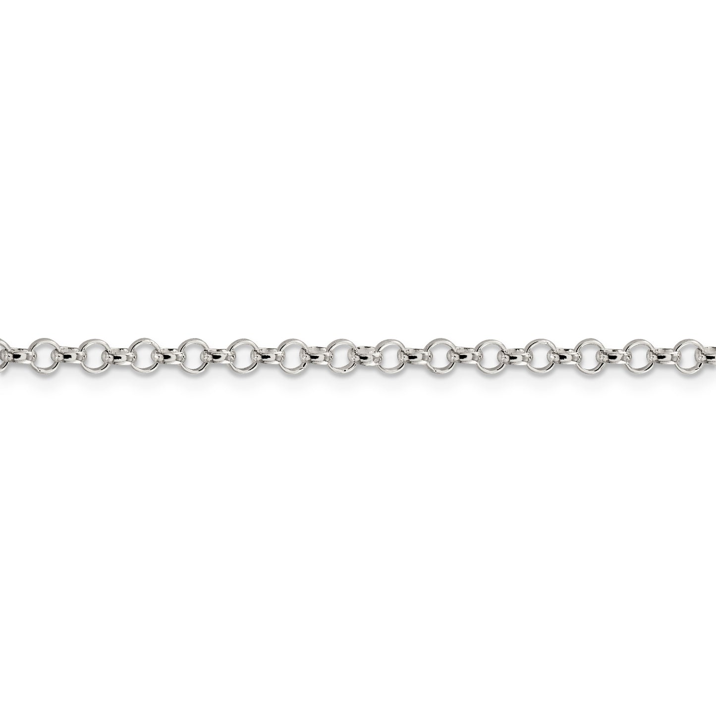 Sterling Silver 3.5mm Rolo Chain