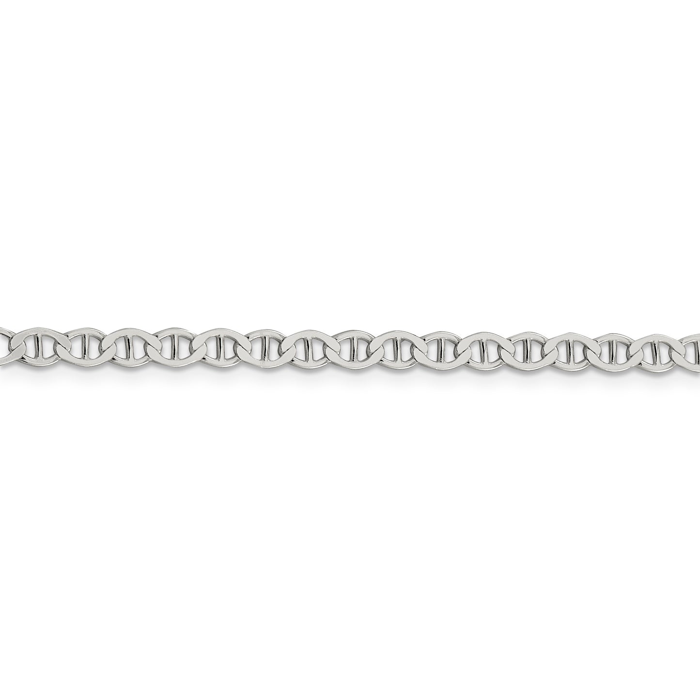 Sterling Silver 4mm Flat Anchor Chain