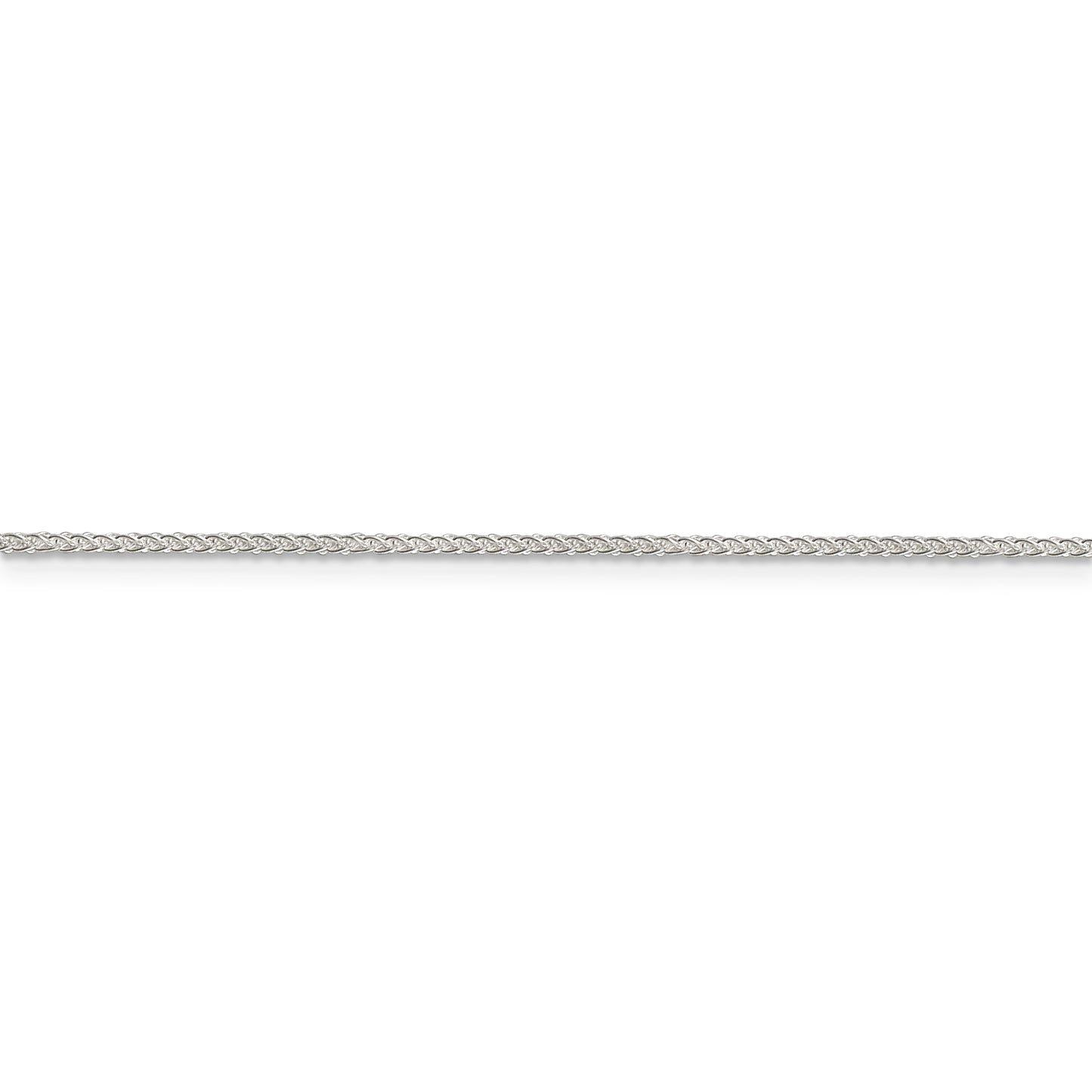 Sterling Silver 1.25mm Round Spiga Chain