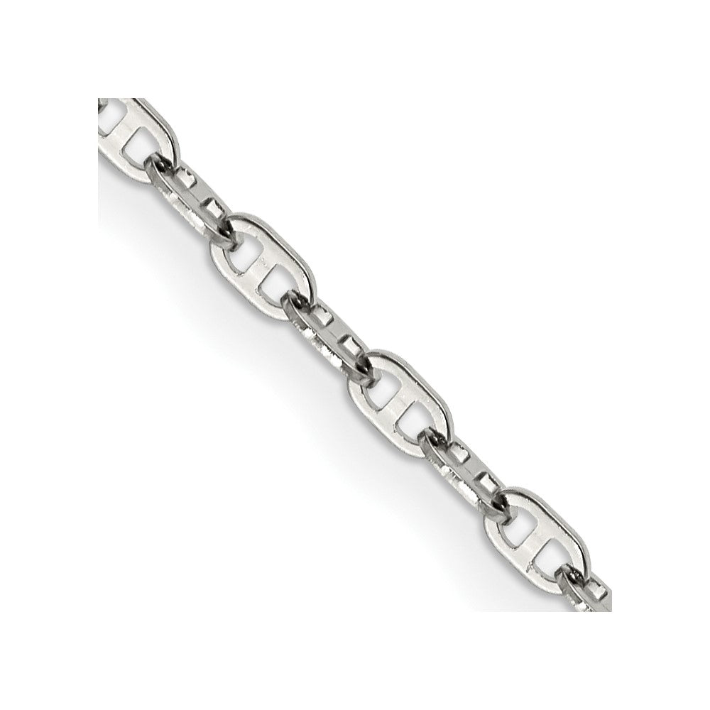 Stainless Steel Polished 2.75mm 16in Anchor Chain