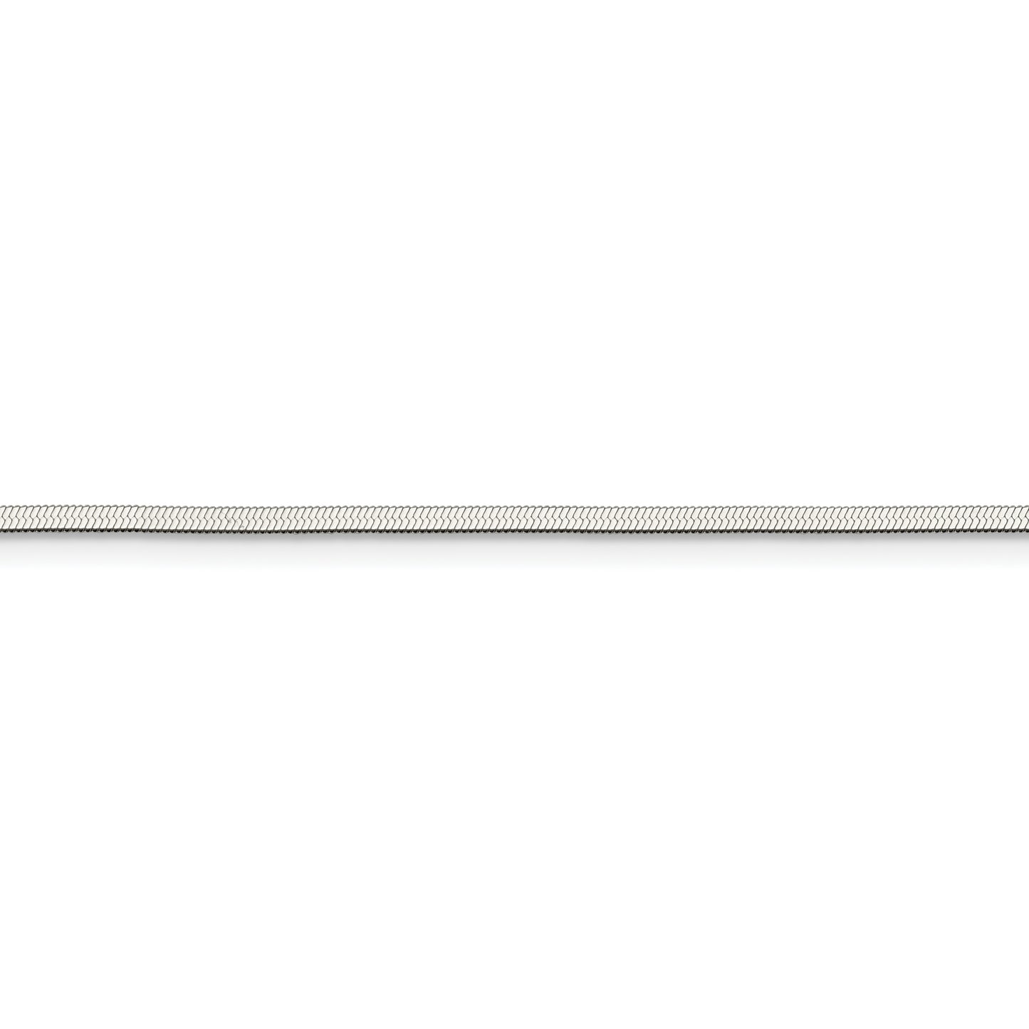 Stainless Steel Polished 2.3mm 22in Herringbone Chain