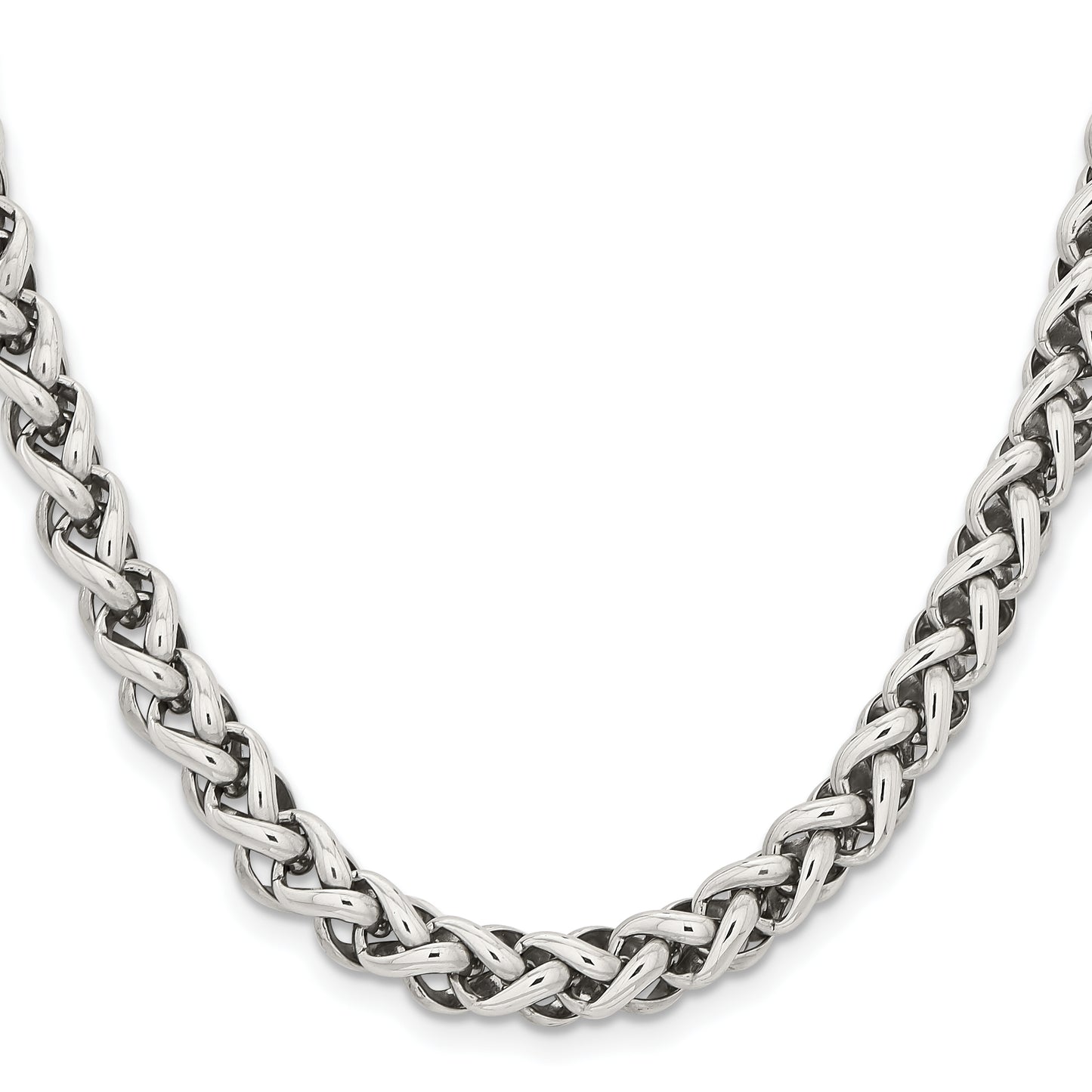 Stainless Steel Polished 24in Necklace