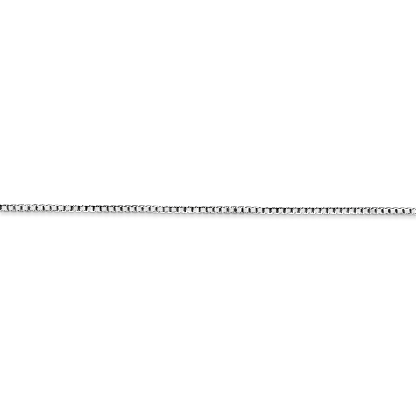 14k WG 1.4mm Box Chain