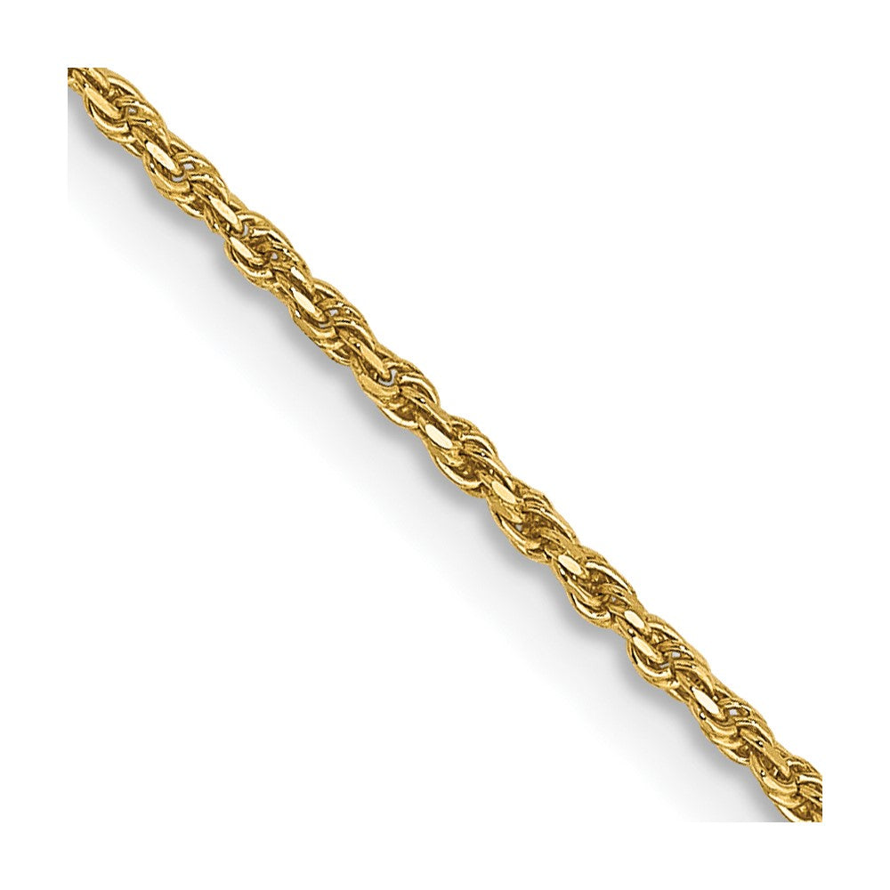 14k 1.15mm D/C Machine-made Rope Chain