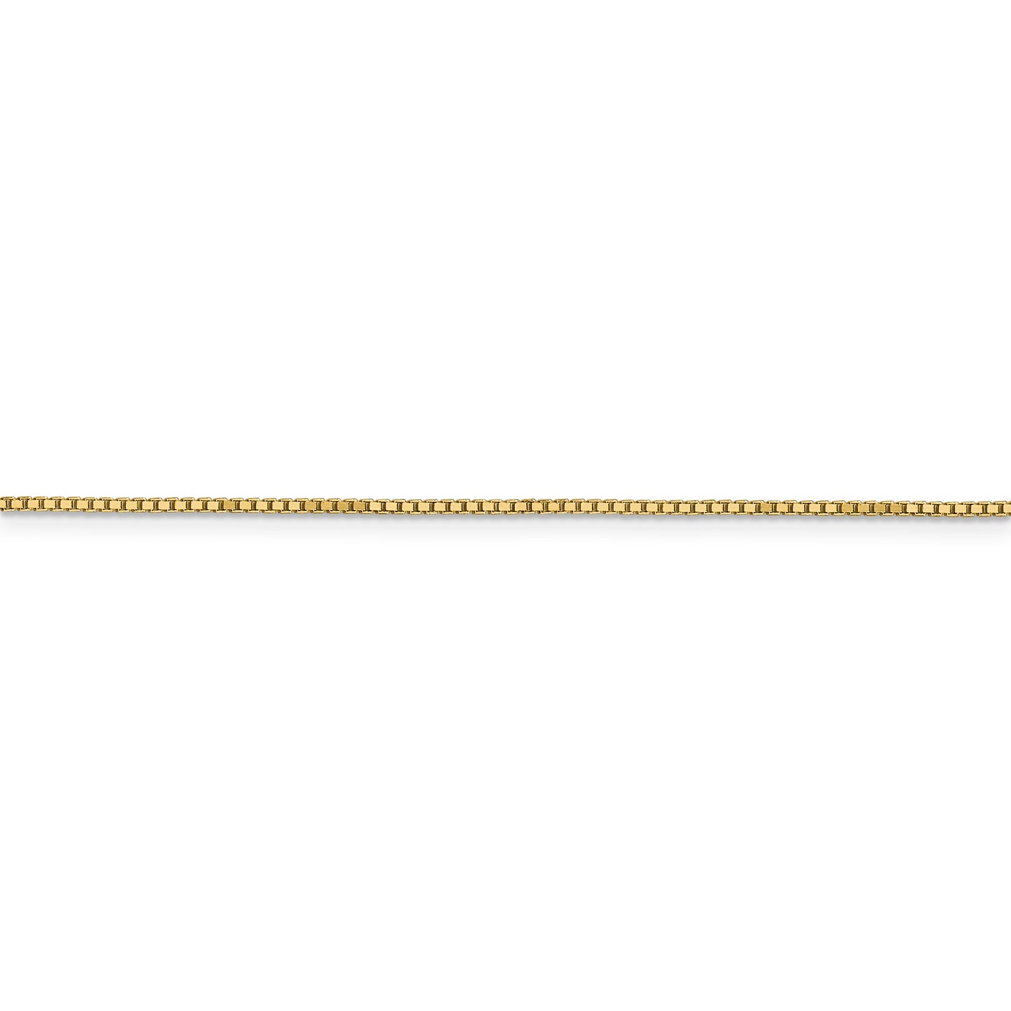 14k 1.05mm Box Chain
