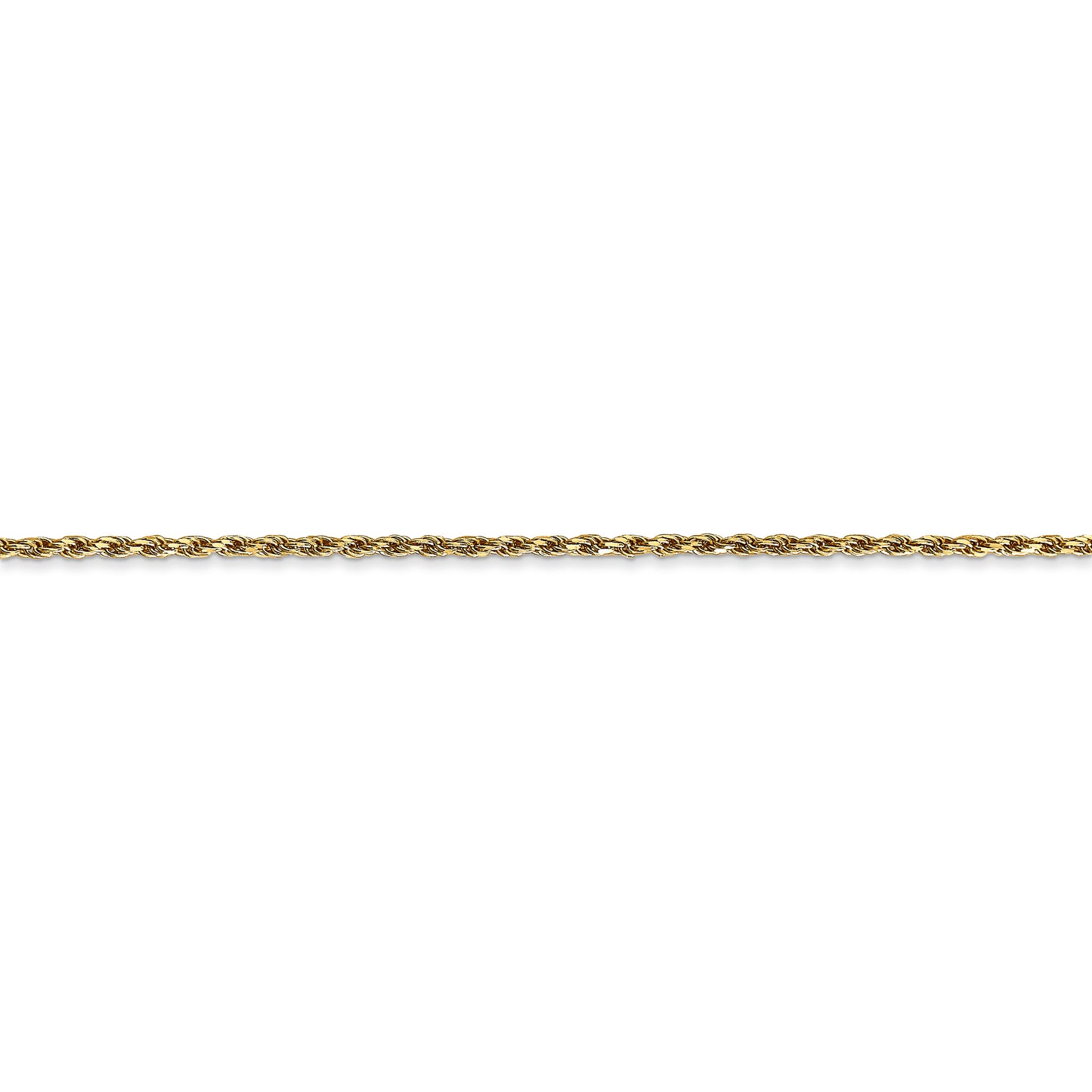 14k 1.3mm Solid D/C Machine-Made Chain