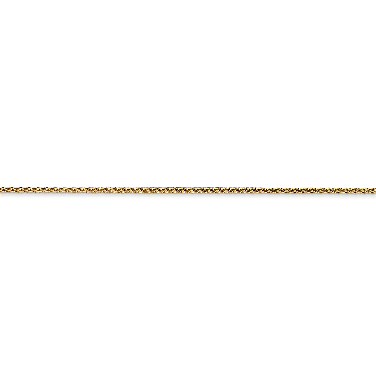 14K 1mm D/C Parisian Wheat Chain