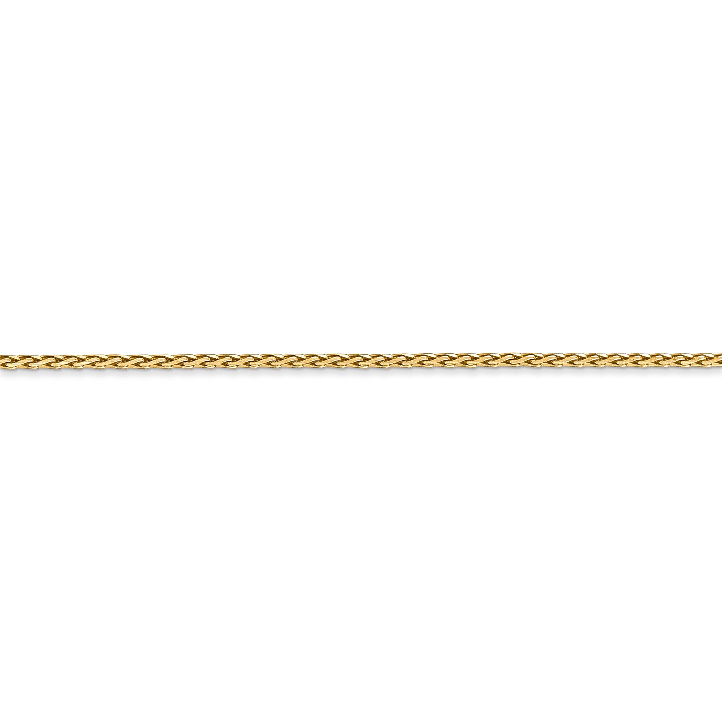 14K 1.4mm D/C Parisian Wheat Chain