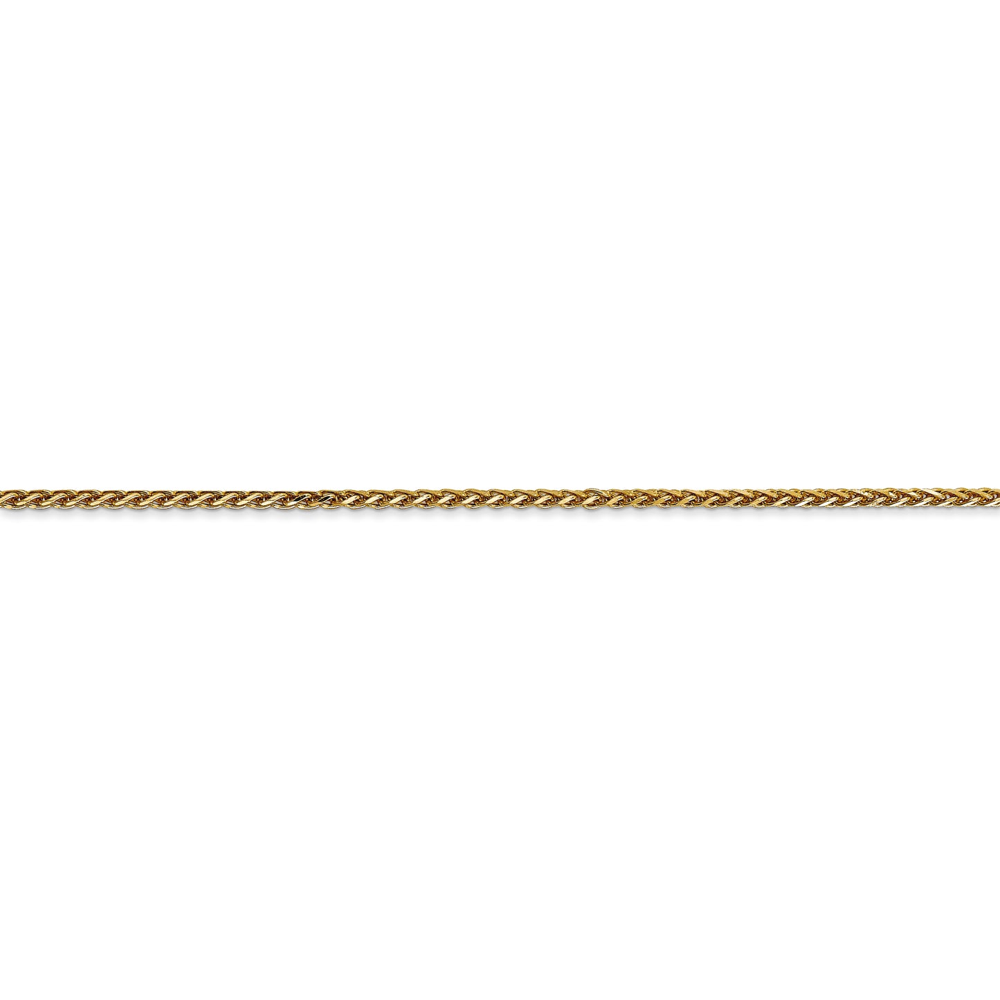 14k 1.7mm D/C Spiga Chain