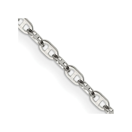 Stainless Steel Polished 2.75mm 16in Anchor Chain