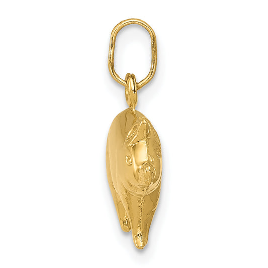 14k Pig Charm